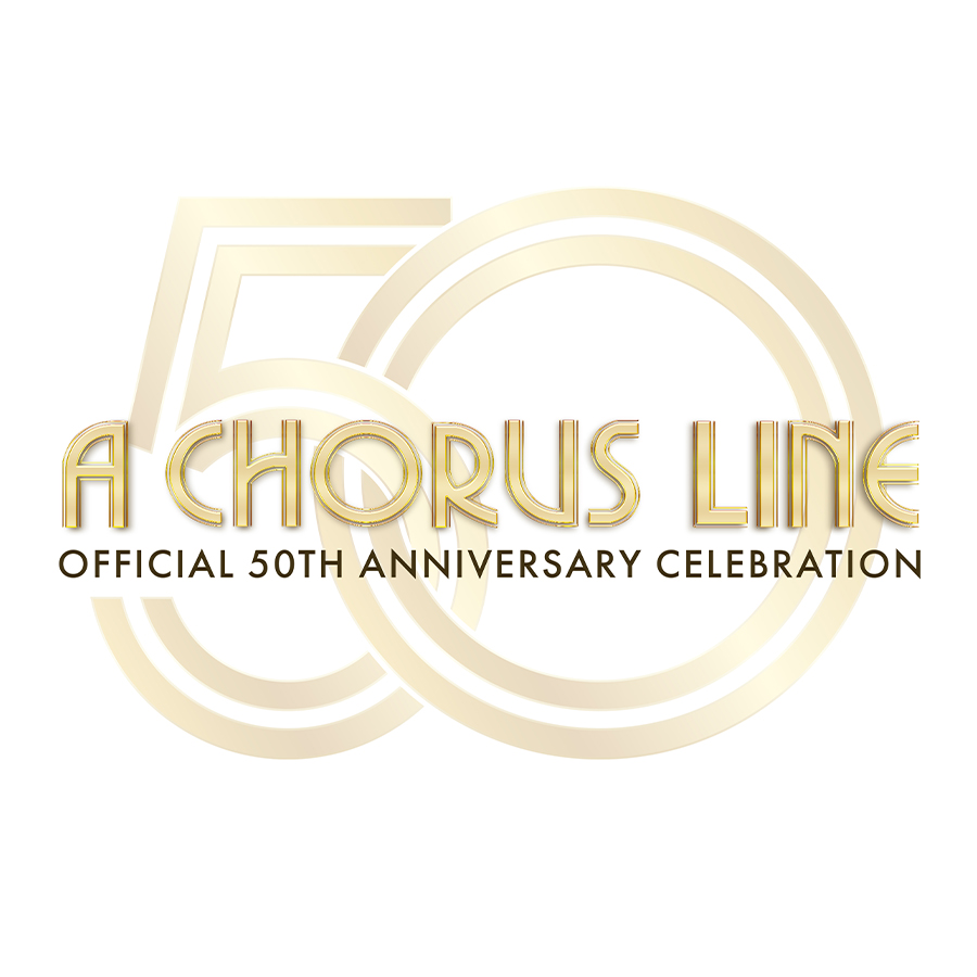 A Chorus Line 50th Anniversary Celebration Logo