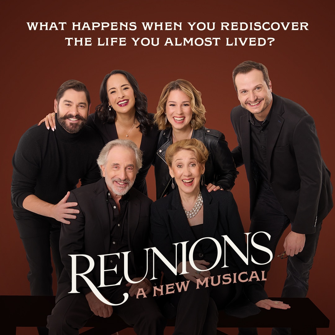 Reunions Musical Logo and Cast Group photo
